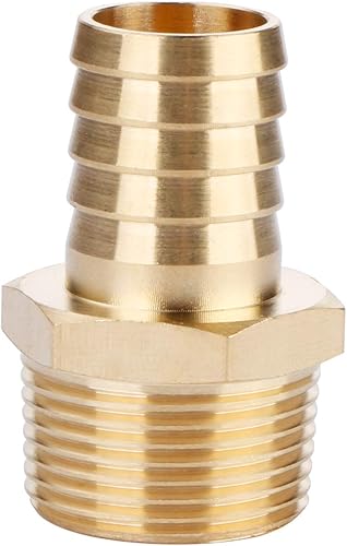 Miniatura 1 de U.S. Solid Colocación de manguera de latón, adaptador, púa de 34 "x accesorios de tubería macho NPT de 34"