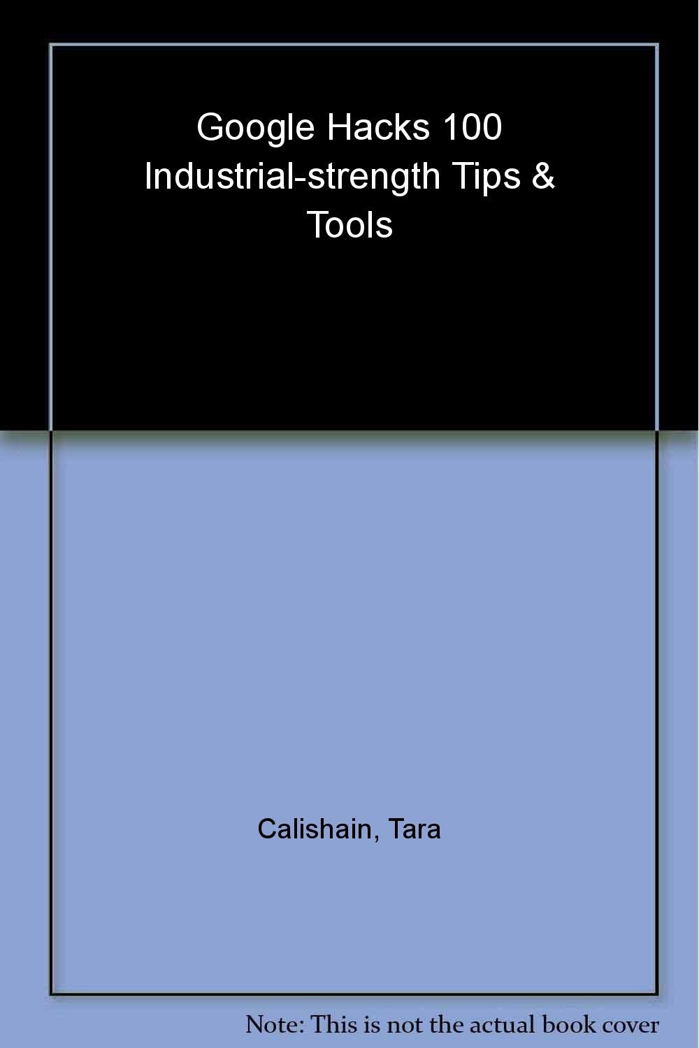 Amazon | Google Hacks | Dornfest, Rael, Calishain, Tara | Web Services