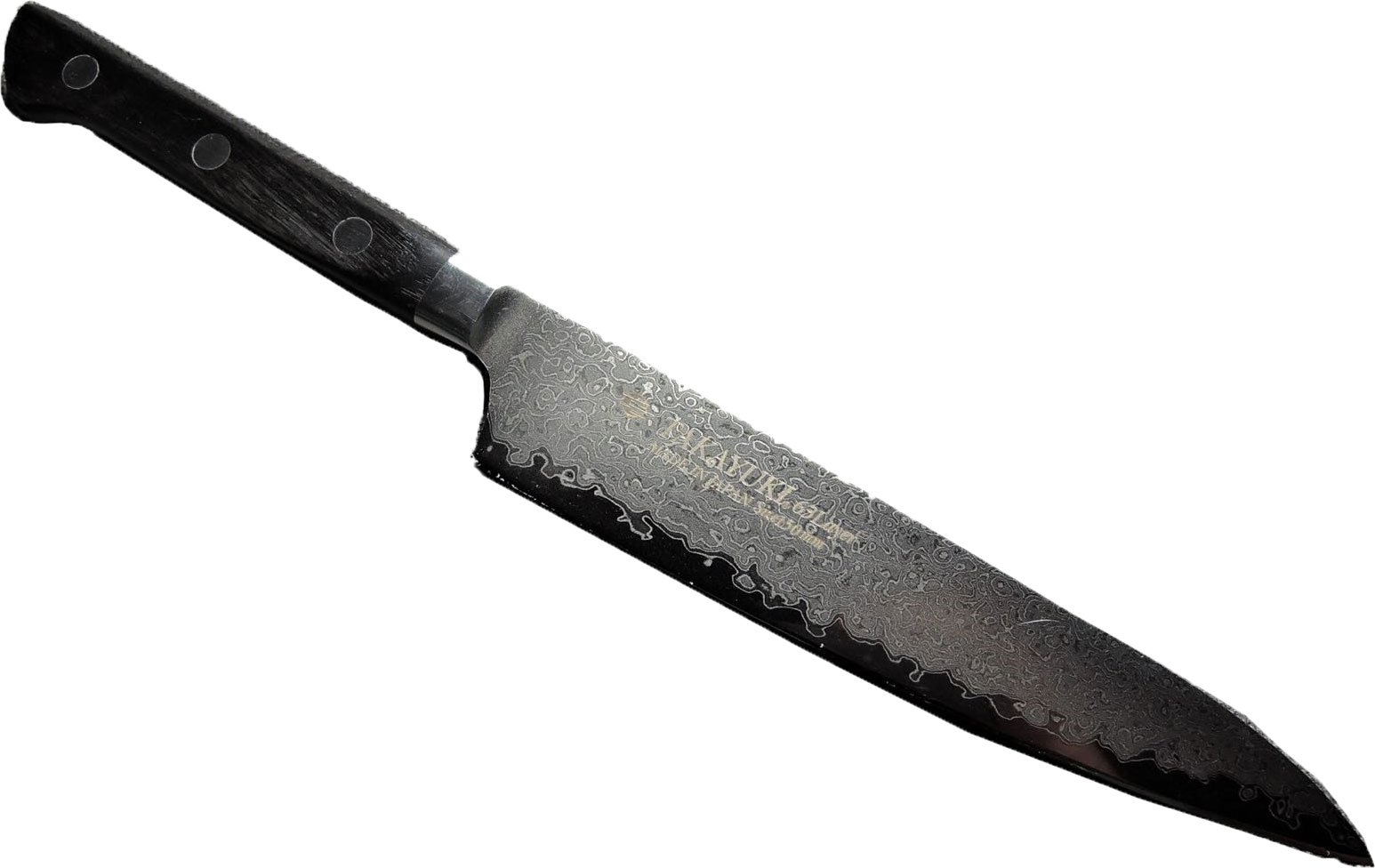 Amazon | 堺孝行 ダマスカス モリブデン鋼割込み 63層 ペティ150mm