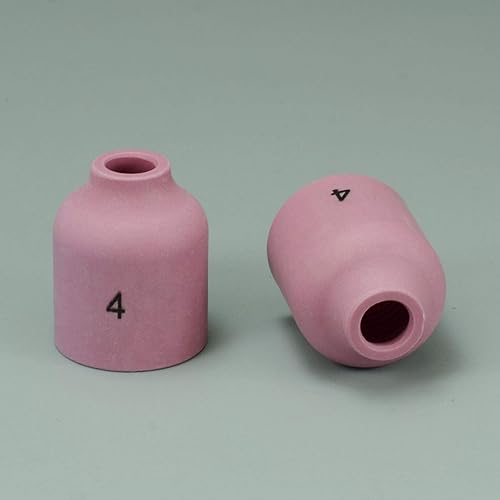 Miniatura 8 de RIVERWELD TIG Kit de cerámica con boquilla de alúmina de gas 53N58#4 53N59#5 53N60#6 53N61#7 53N61S #8 Fit PTA DB SR WP 9 17 18 20 25 26 Antorcha de