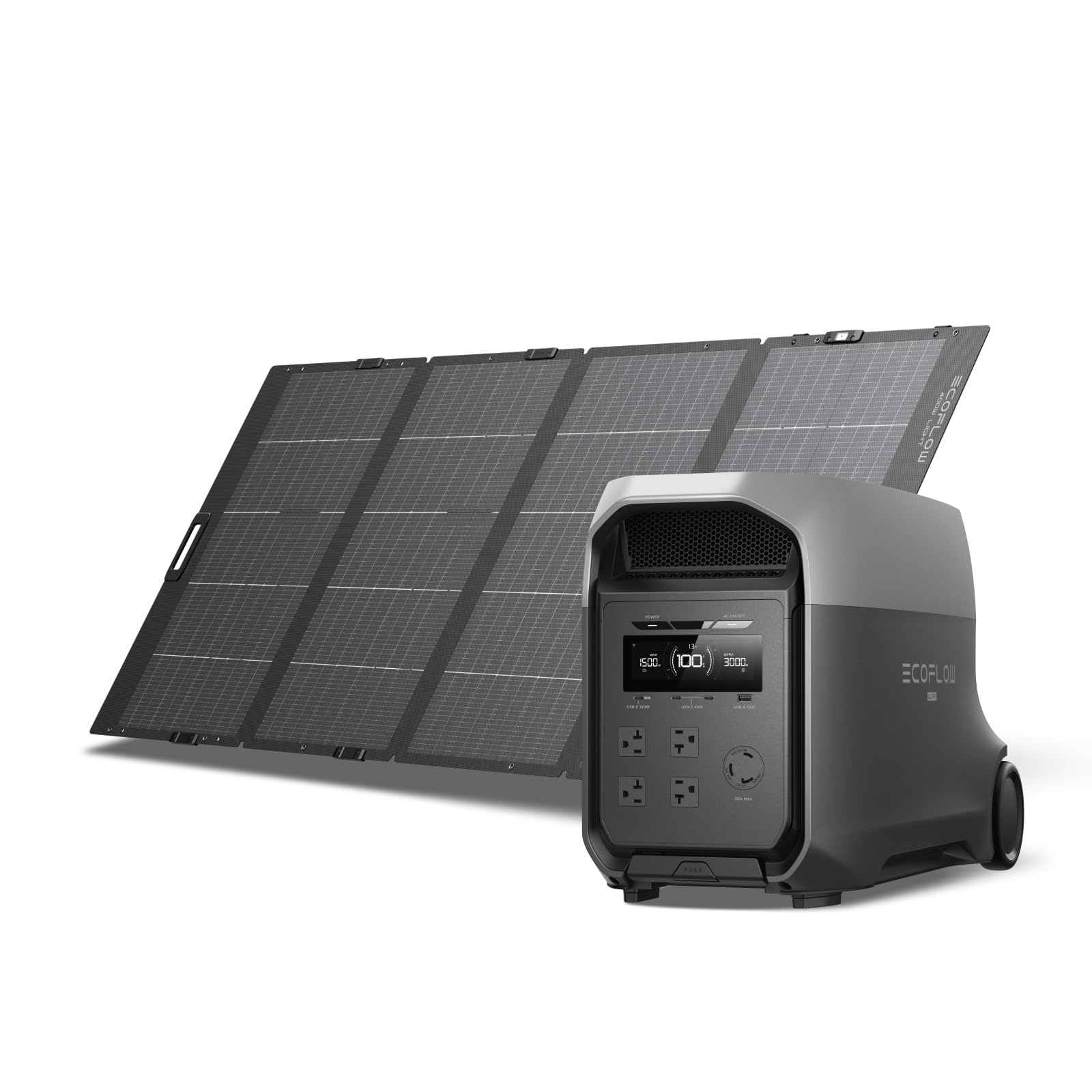 Amazon.co.jp: EcoFlow DELTA 3 Ultra +400W軽量両面ソーラーパネル