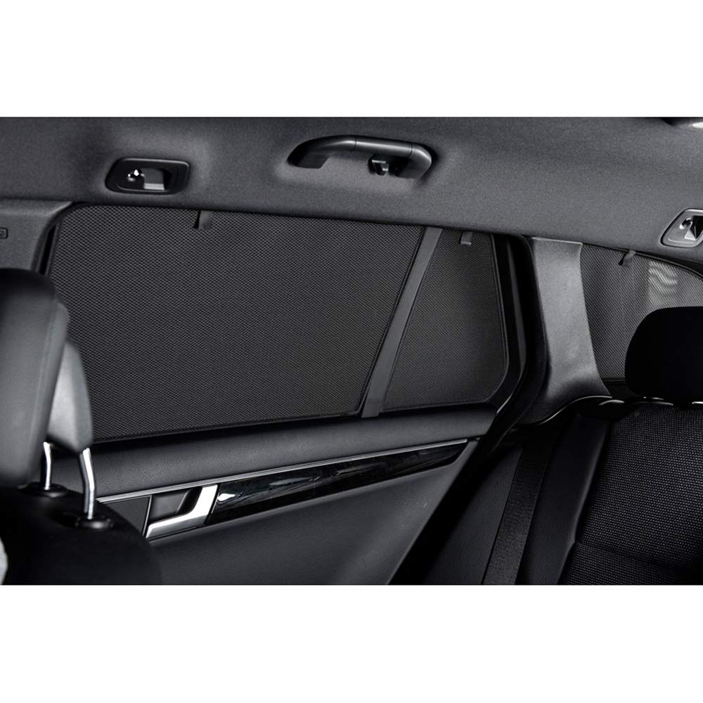 Set de Car Shades compatible avec Ford Focus IV Wagon 2018- (6-pièces), Noir