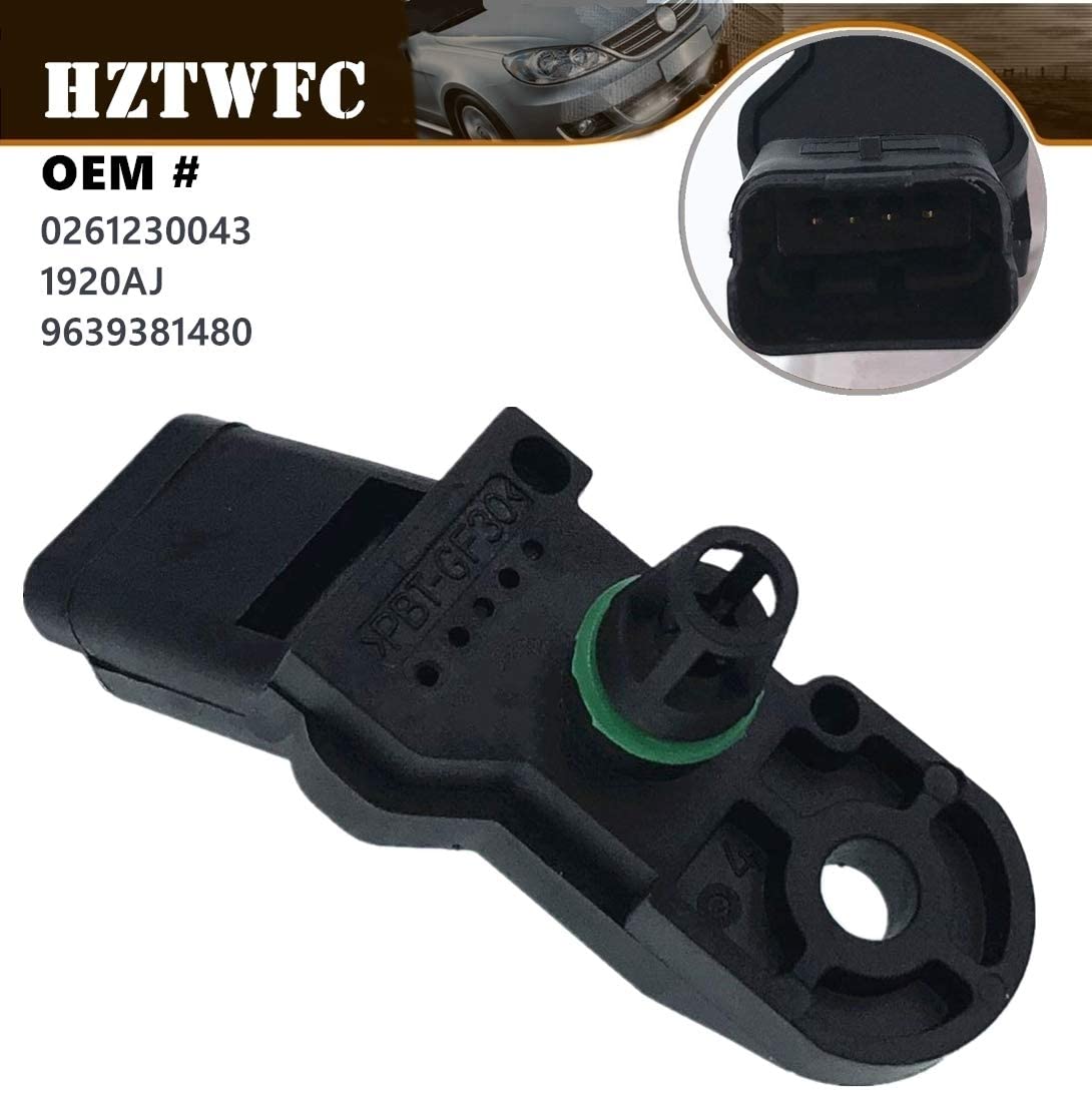 Capteur MAP Pression Admission Pour Peugeot 307 2.0 HDI 2004-2009 – Numéro OE 9639469280