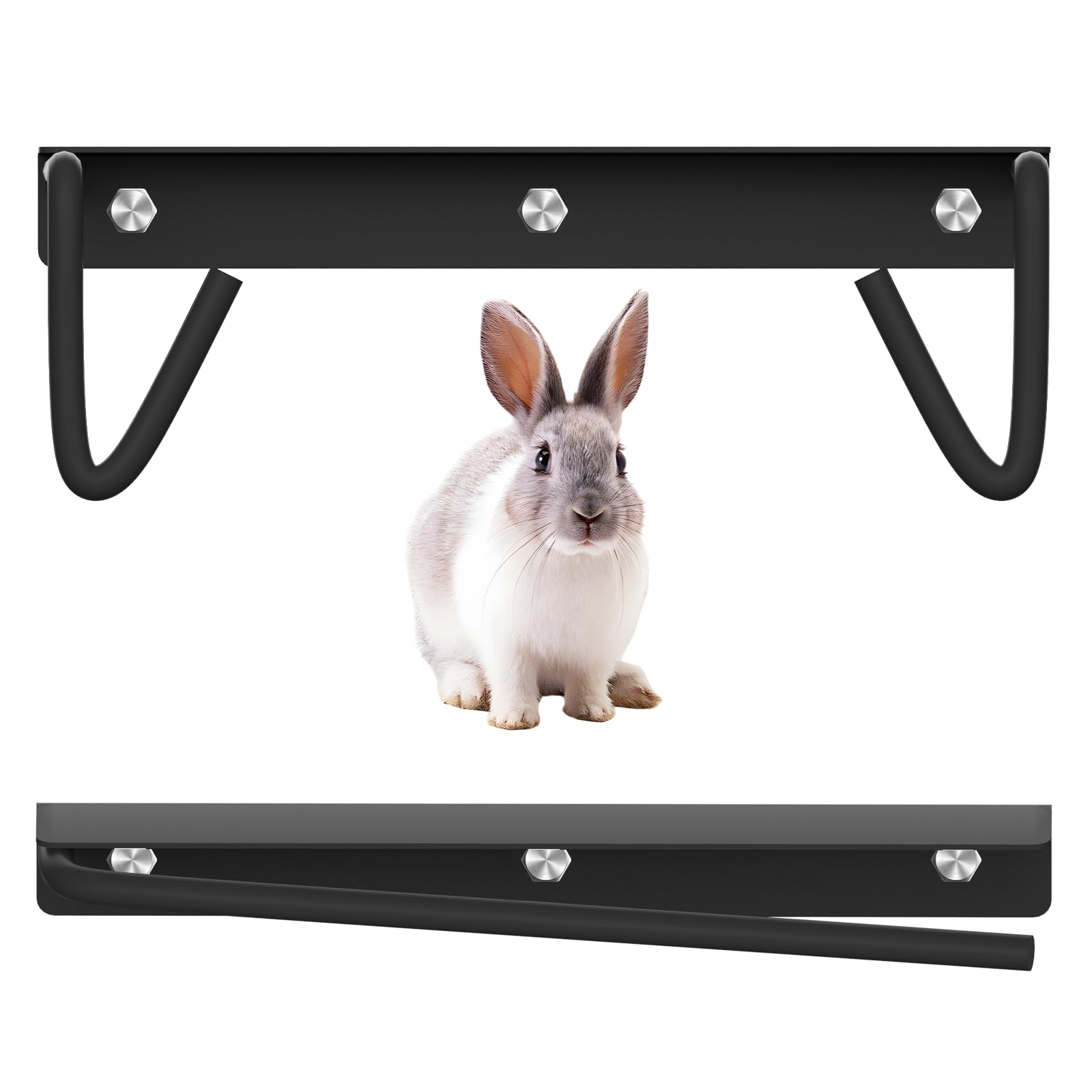 Hopper Popper Rabbit Dispatcher, Humane Rabbit Dispatching Dislocator & Skinning Tool Set, Cervical Dislocation Processing Kit for Small Game