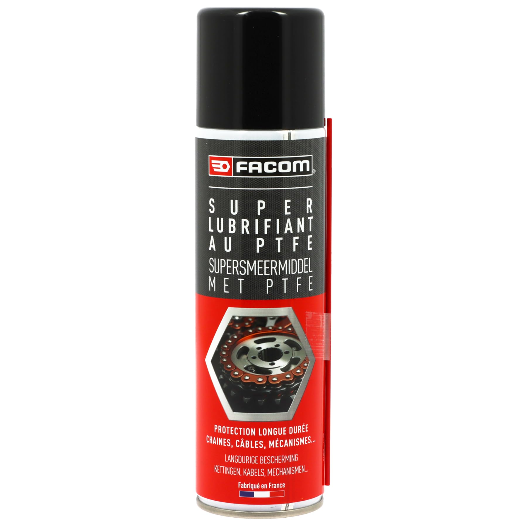 FACOM 006115 Super Lubrifiant PTFE 250 ml – Chaines, câbles, méchanismes