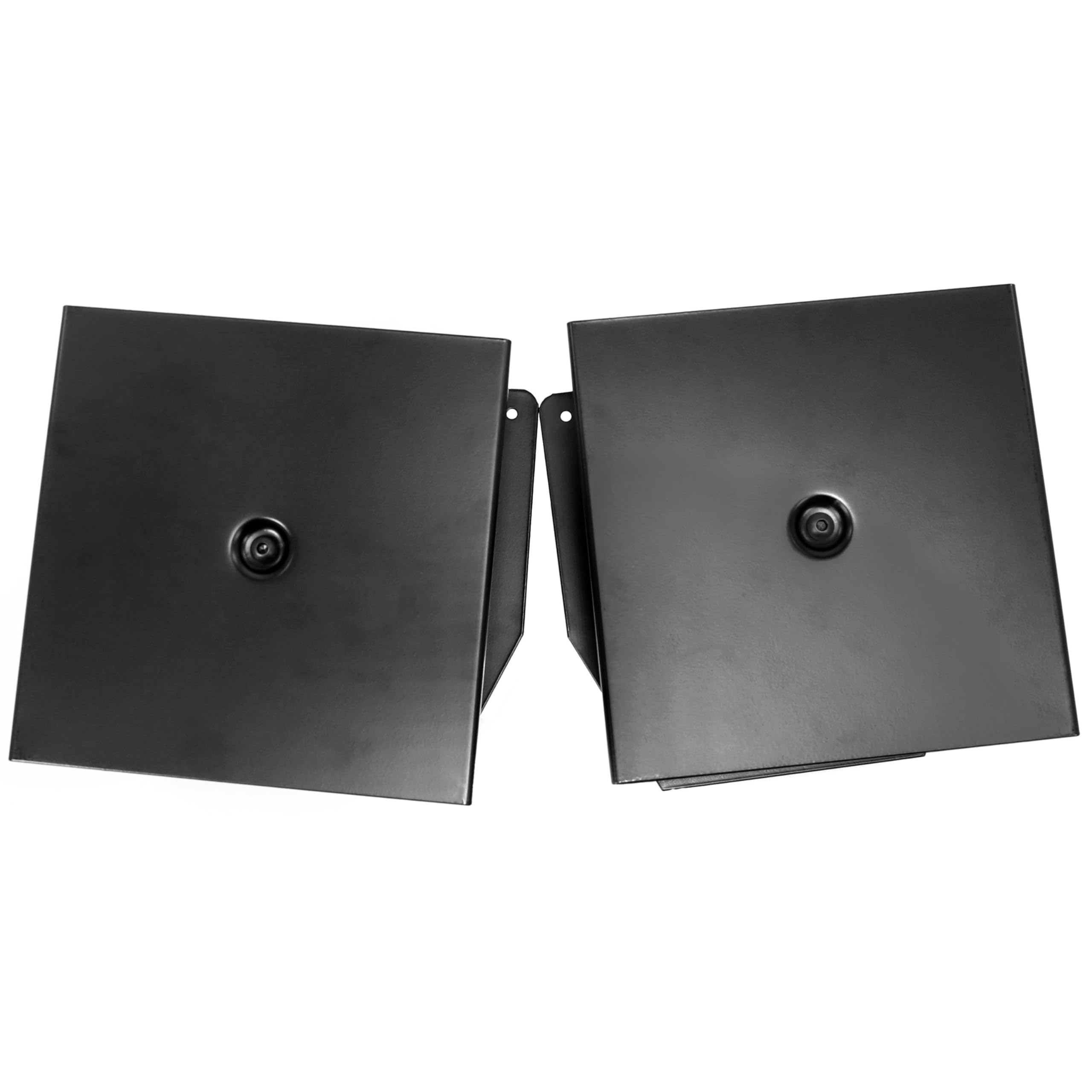 Plugger Studio MS2 Mini Soporte de Mesa Altavoces de monitoreo de Estudio, Sono, Home Cinema o HiFi, Negro. Patas metálicas Ajustables en Altura de 230 a 290 mm. Altavoz de hasta 25 kg. Se Vende por