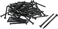 Cionyce 50pcs 2 Inch Carbon Steel Masonry Nails - Rust-Resistant Concrete, Woodworking & Cement Wall Fasteners