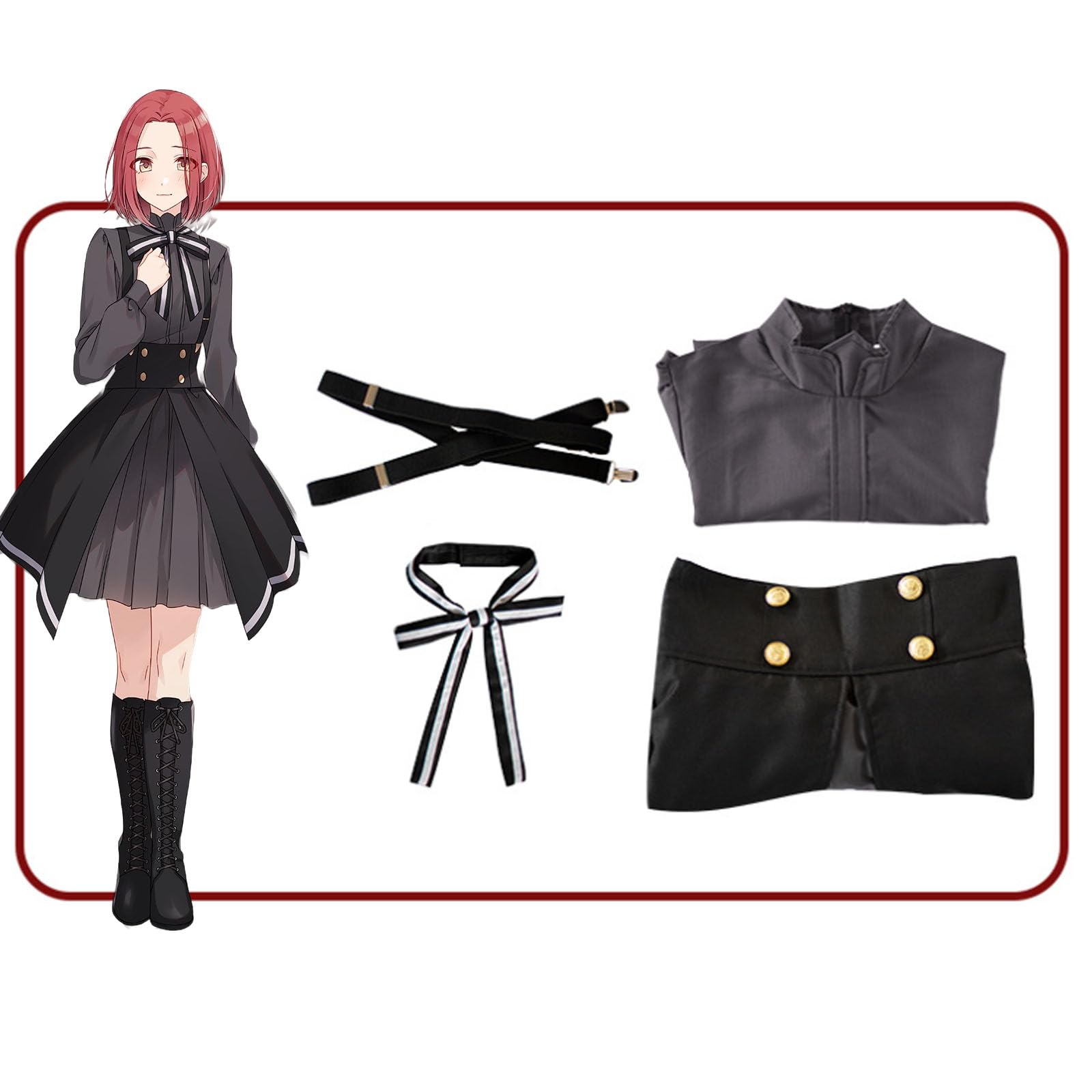 Amazon | [Acosdary] スパイ教室 コスプレ衣装 花園/愛娘/百鬼/氷刃/夢