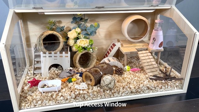 Extra Large Hamster Cage Prolee Hamster Cage Chew Proof Wood, Mice