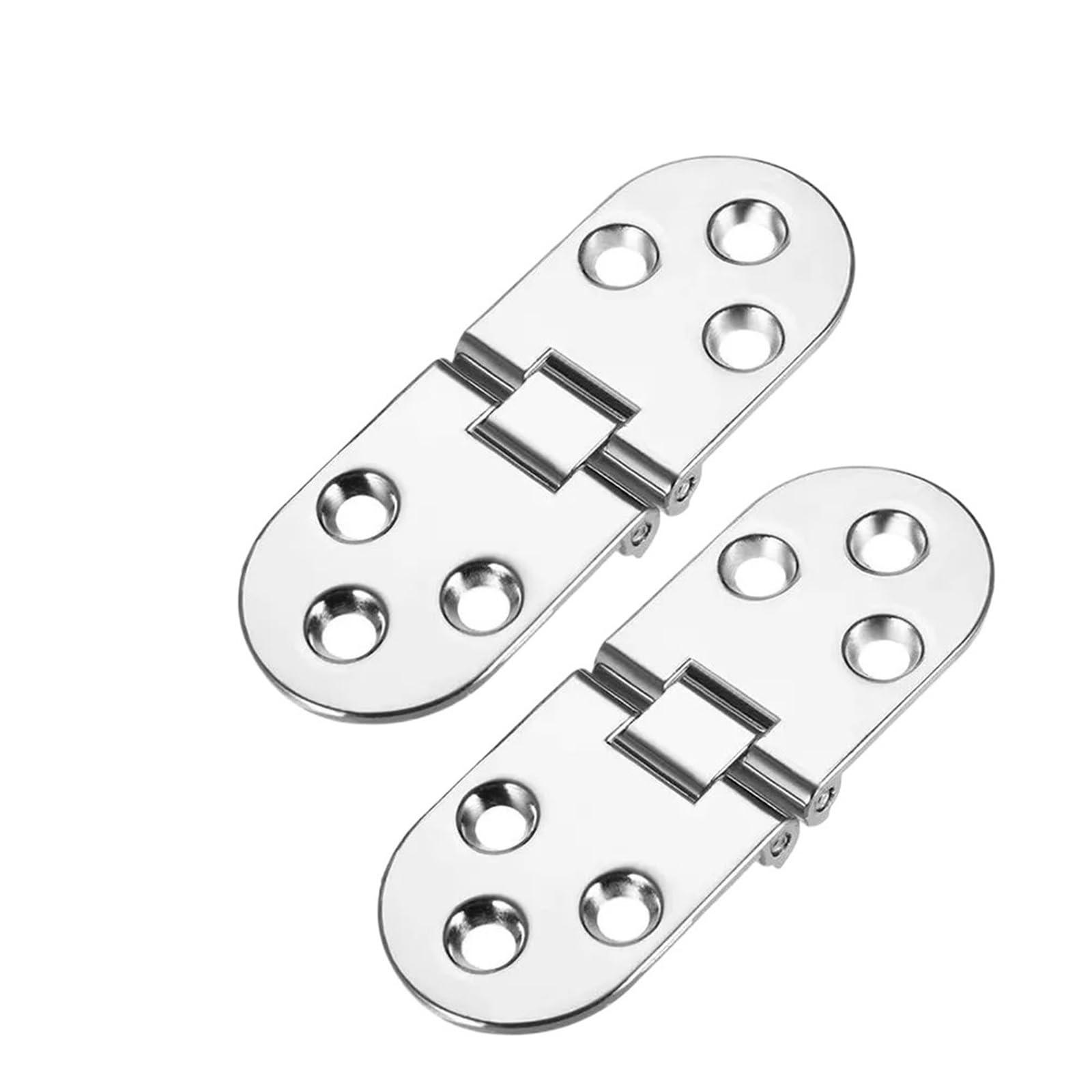 2pcs Folding Table Hinges Self Supporting Cabinet Door Hinge Flush Mounted for Kitchen Furniture Fittings for Folding Furniture