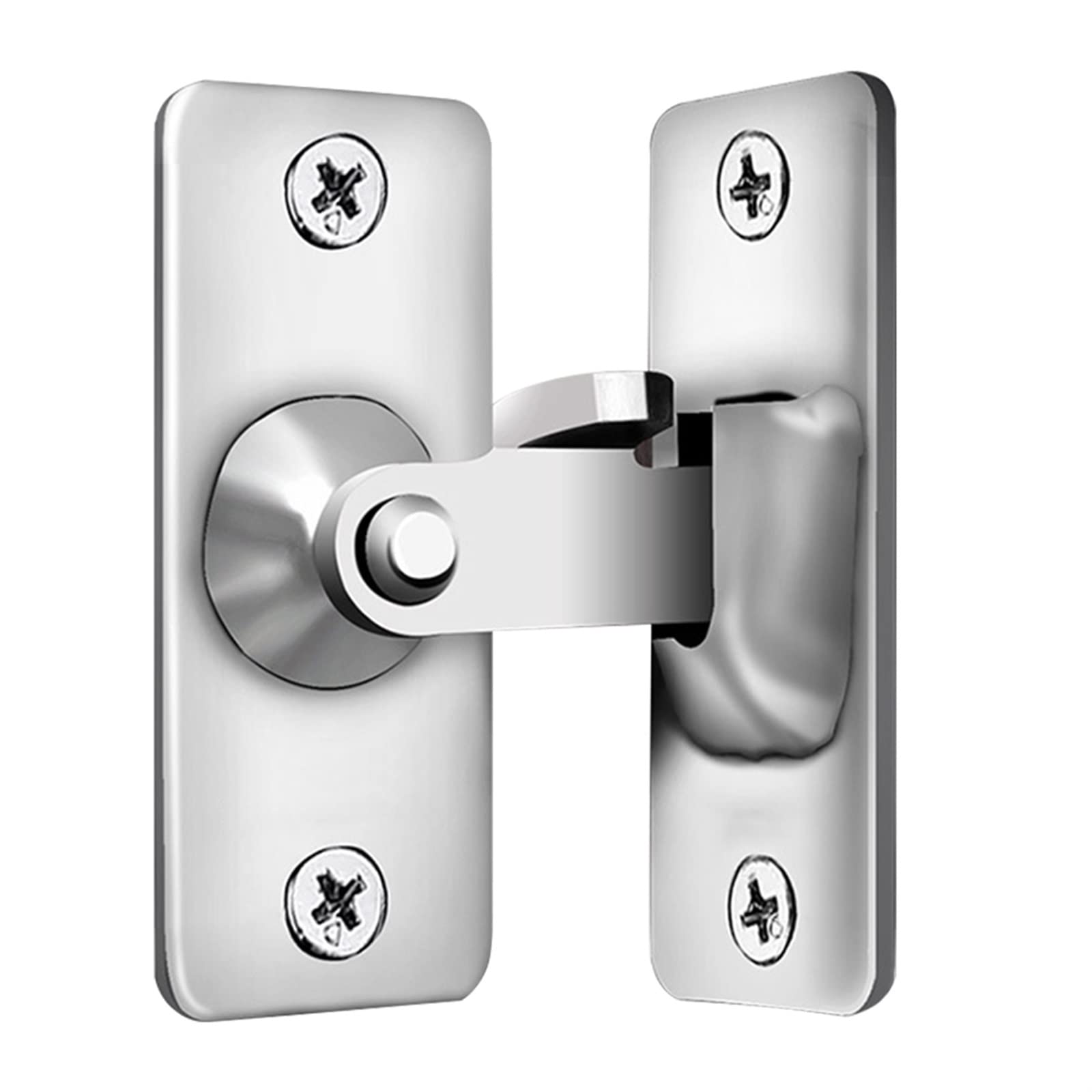 NVSFZGIYG Sliding Doors Locks Latch Right Stainless Steel Door Angle Buckle for Household Bedroom Ornaments