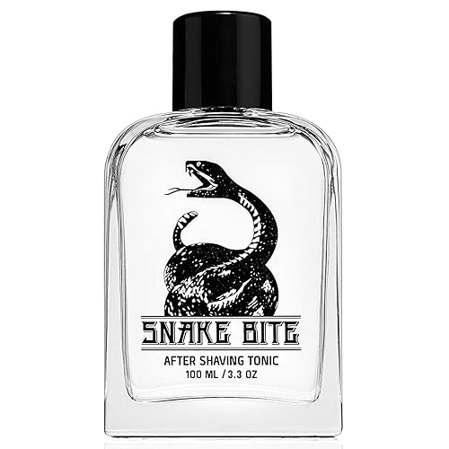 Mr Fines Snake Bite para hombre después del afeitado Un toque de la clásica barbería después del afeitado para hombres modernos el favorito de la