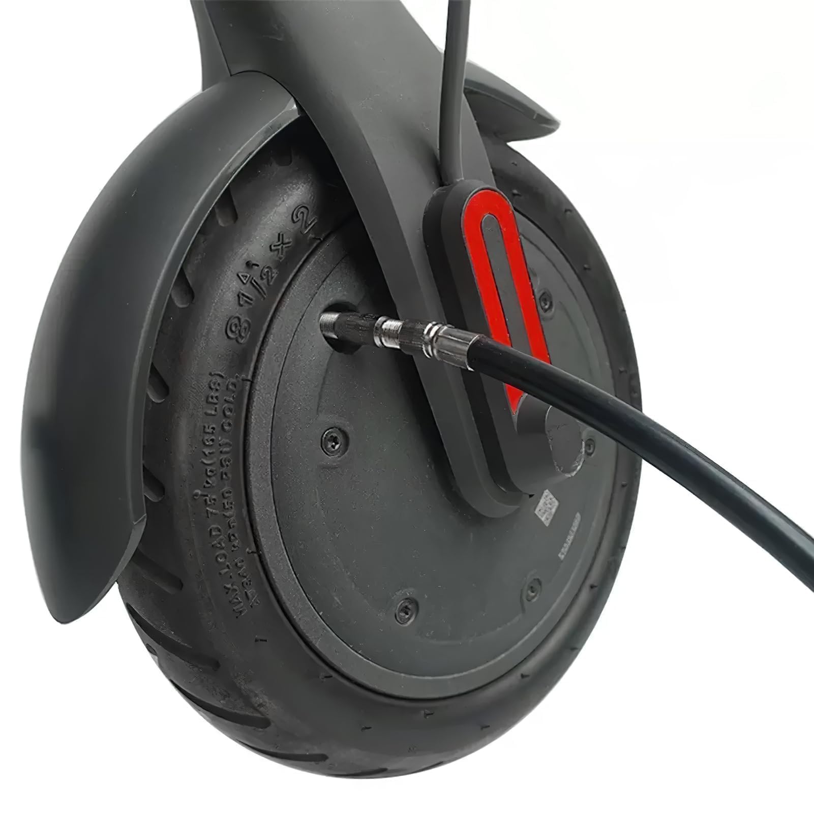 Adattatore Valvola Gonfiabile per mi M365 PRO Pro2 1S Max G30, Tubo di Prolunga in Gomma e Rame, Estensione Pneumatico per Scooter Elettrico, Moto e Bici da Strada MTB