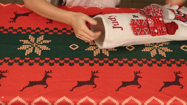 Chaussettes De Noël Personnalisables Avec Nom - Lot De 3 - Déco Et Cadeau De Noël Pour Enfants