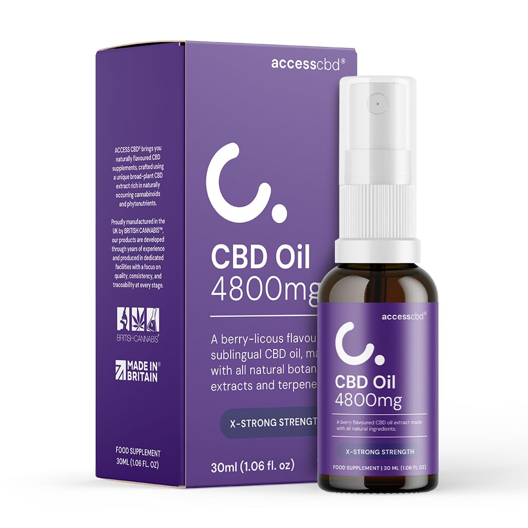 HCC CBD Drops 1500mg 不眠症　憂鬱 ACCESS CBD Oil 4800 mg | Vegan | Joint Pain Relief | Health Sleep