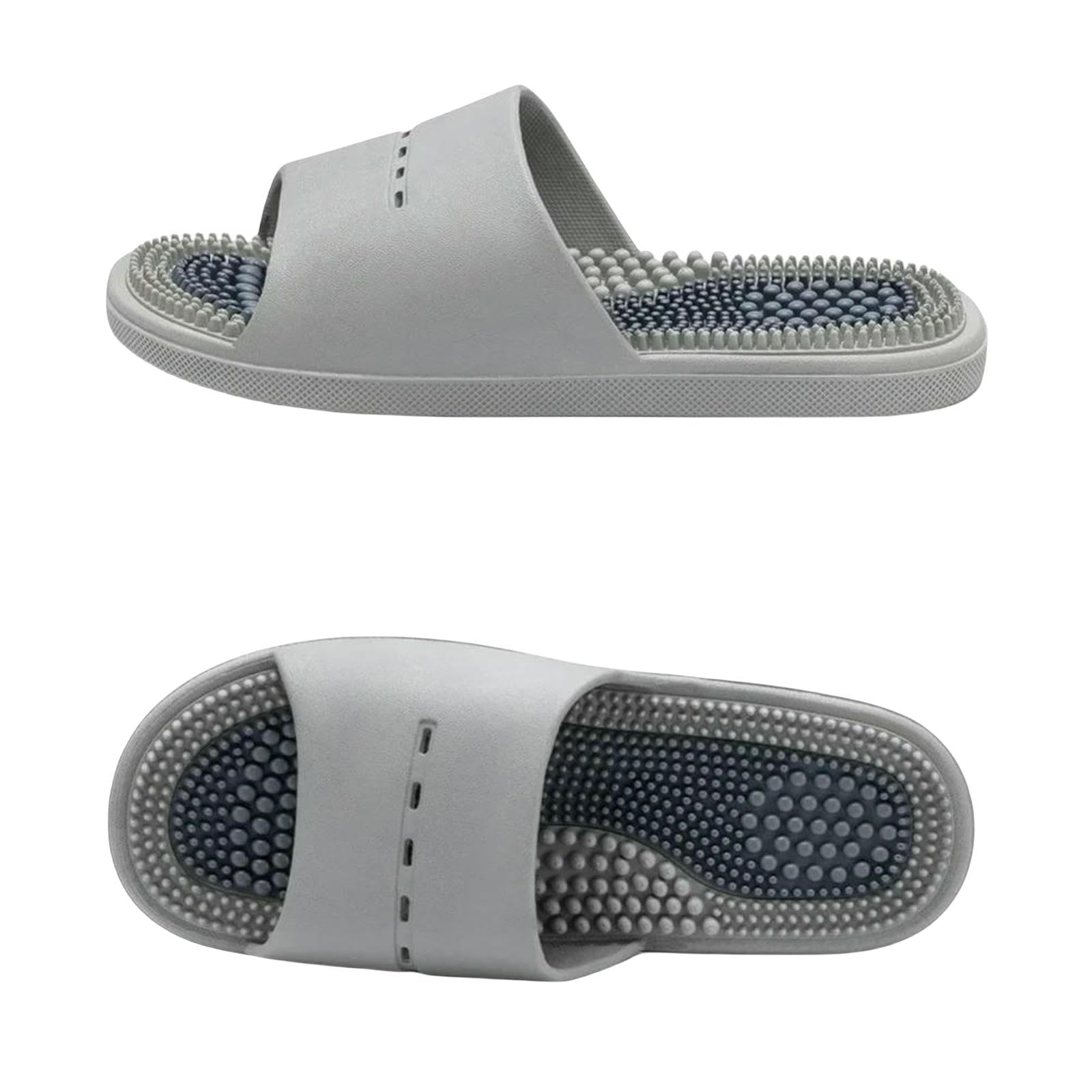 Ciabatte Uomo Pantofole Domestiche per Uomini da Donna Scarpe Doccia Bagno Non Slip Sandali-verde-40-41