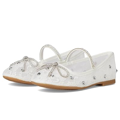 Nina Kids Leva (Little Kid/Big Kid) Girls Shoes White Mesh