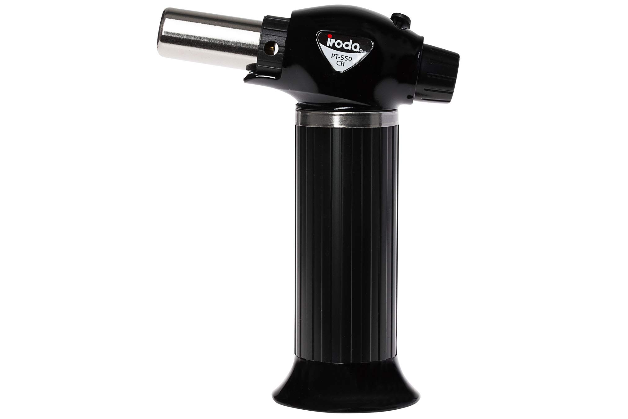 Iroda Black Pro-Torch Pt-550Cr Hand-Held Professional Butane Gas Blow Torch,