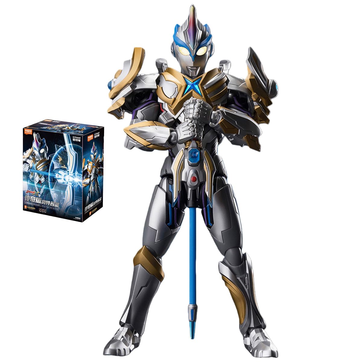 HIPLAY Ultraman Legendary Edition Beta Spark Armor X (Beyond Type) Zestaw Modelarski do Montażu