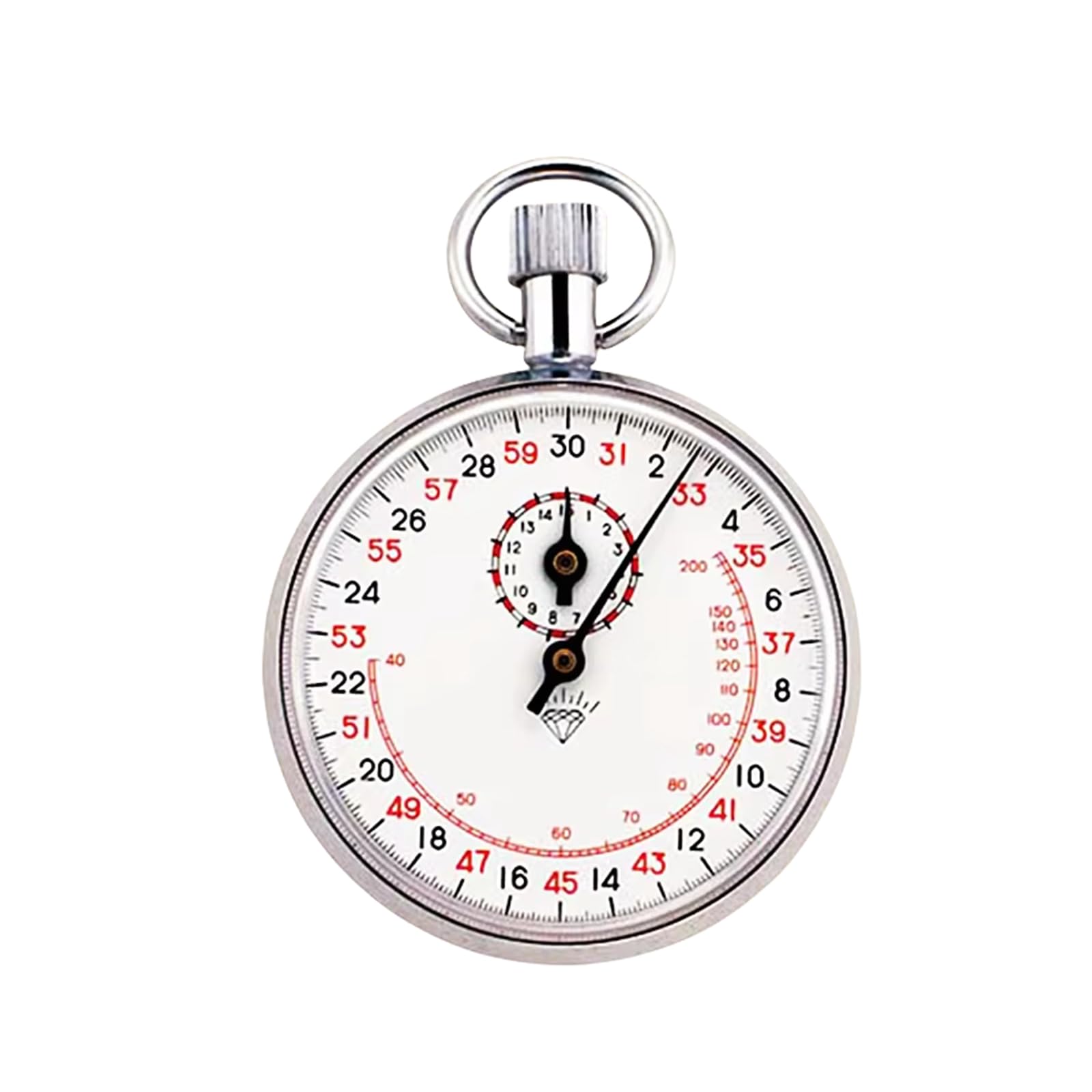 Buxuaaaa Mechanical Stopwatch Professional Sports Timers for Sports Timing Featuring Water Resistant Metal Construction Mechanical Stopwatch