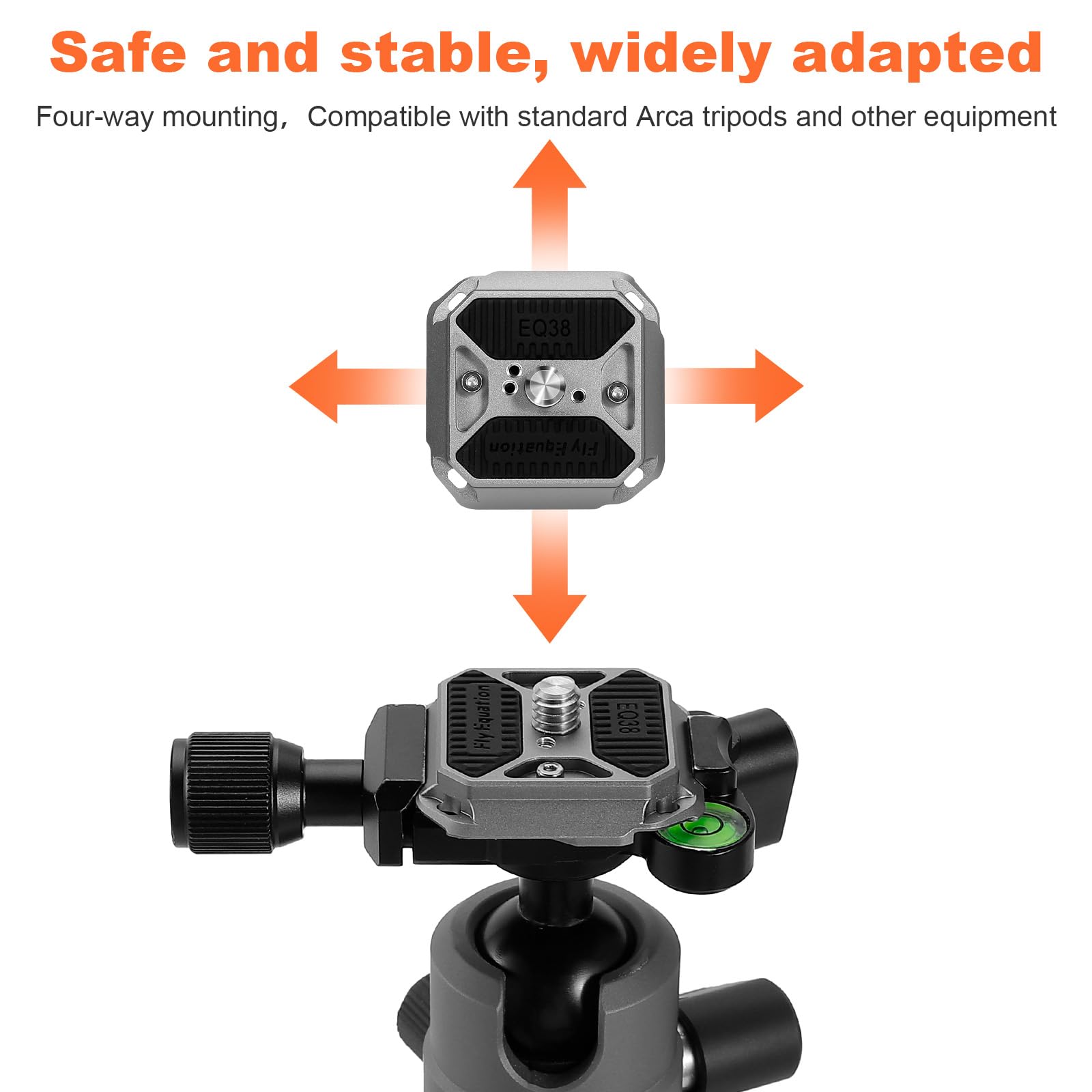 Amazon.com : Fly Equation EQ38 Camera Tripod Quick Release Plate
