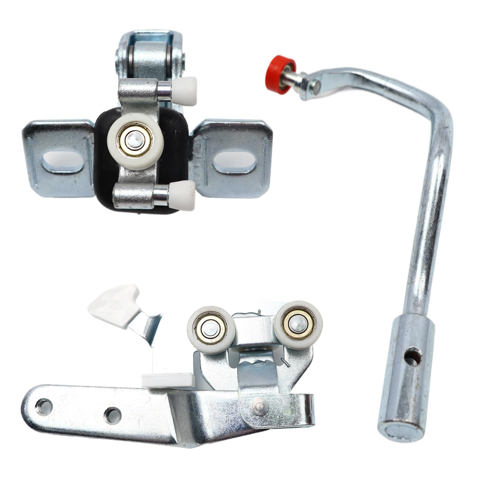 Juego de ruedas de puerta lateral superior central inferior 9033S0 compatible con Fiat Ducato rodillo deslizante derecho para Jumper Boxer 1352331080 juego de poleas