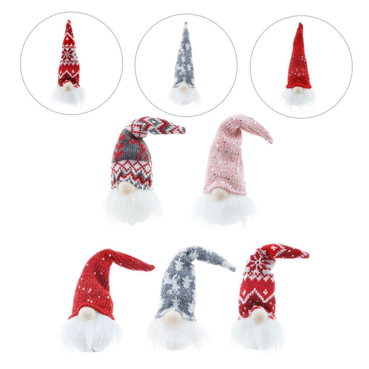 Alipis 10stücke Teiliges GNOME Dolls Für Weihnachten Dekorative Hängedekoration Für Festlichkeiten Und Heimgebrauch Niedliche Für Familie Und