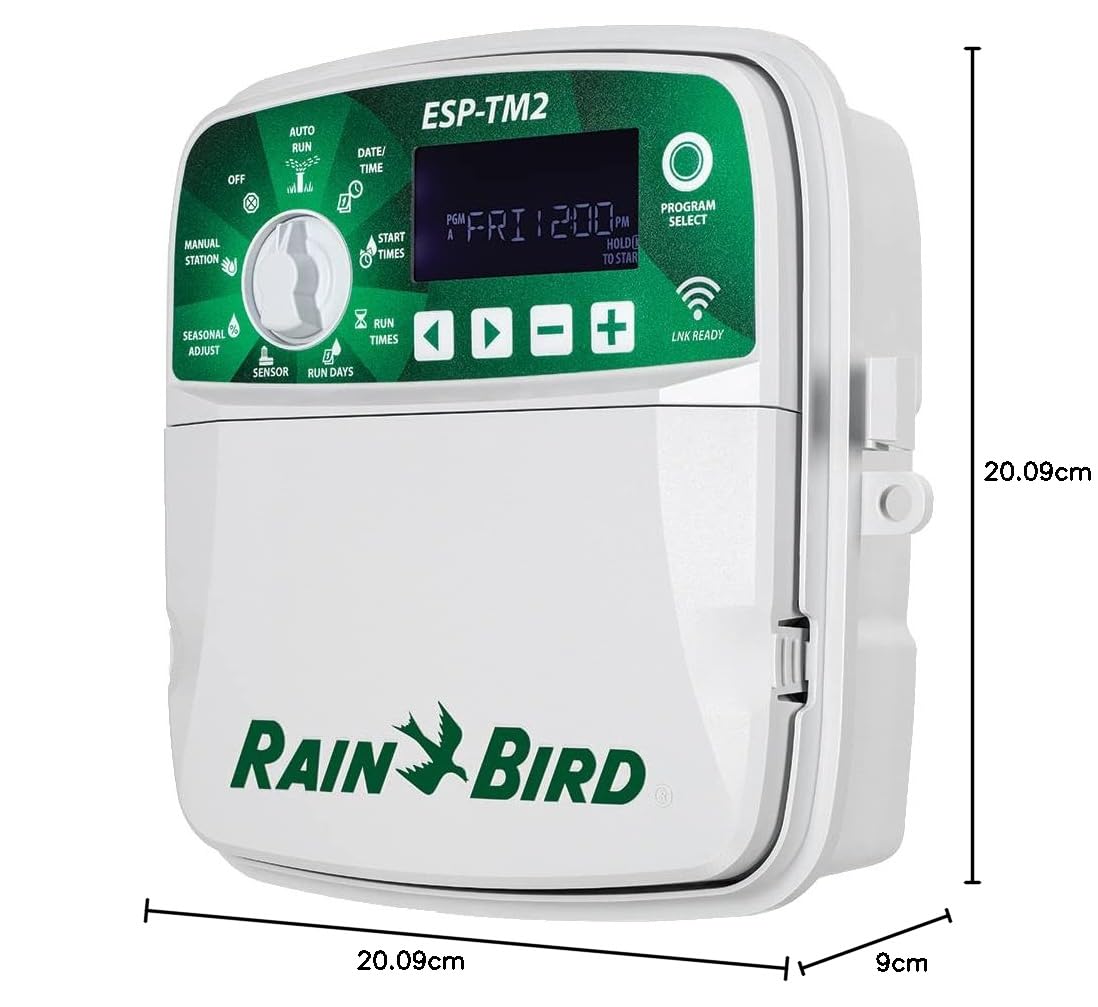 ESP-TM2 - Centralina di Controllo Rain Bird, 230 V, 4 stazioni, per Interni ed Esterni