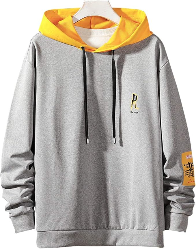 Amazon Sukesem パーカー メンズ 長袖 大きいサイズ 秋服 プルオーバーパーカー ゆったり カジュアル おしゃれ トレーナー 人気 冬 トレーナー パーカー 通販
