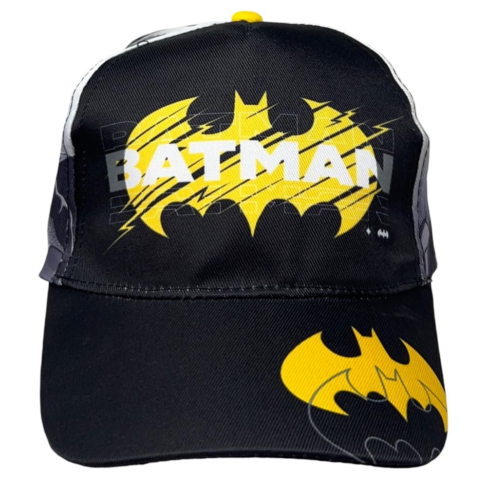 Cappello con Visiera da Ragazzo Bambino Berretto da Baseball Regolabile Batman