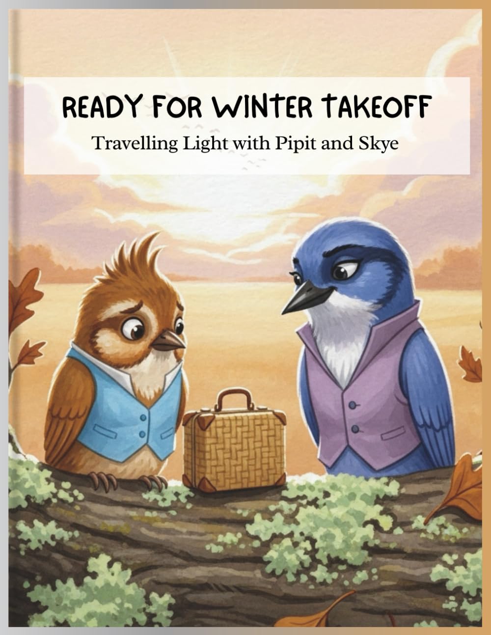 Ready for Winter Takeoff Travelling Light with Pipit and Skye: A Story About Friendship and Letting Go of Worries