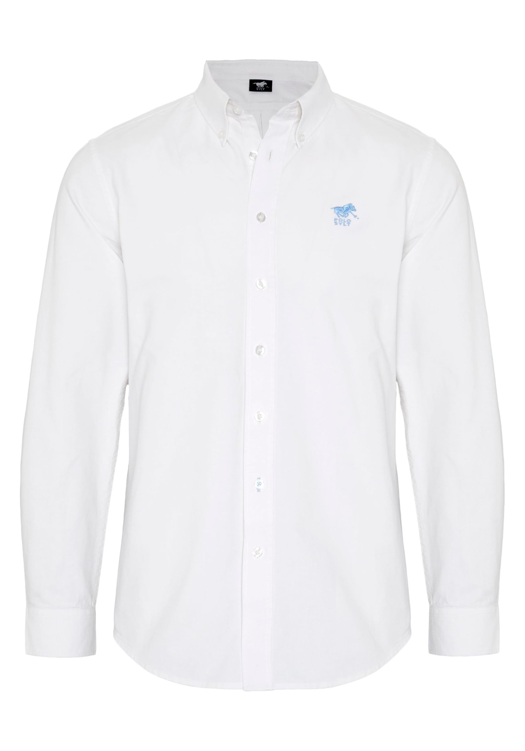 Oxford-Cotone Regular-Fit Camicia Button-Down, White Dif, XXL Uomo