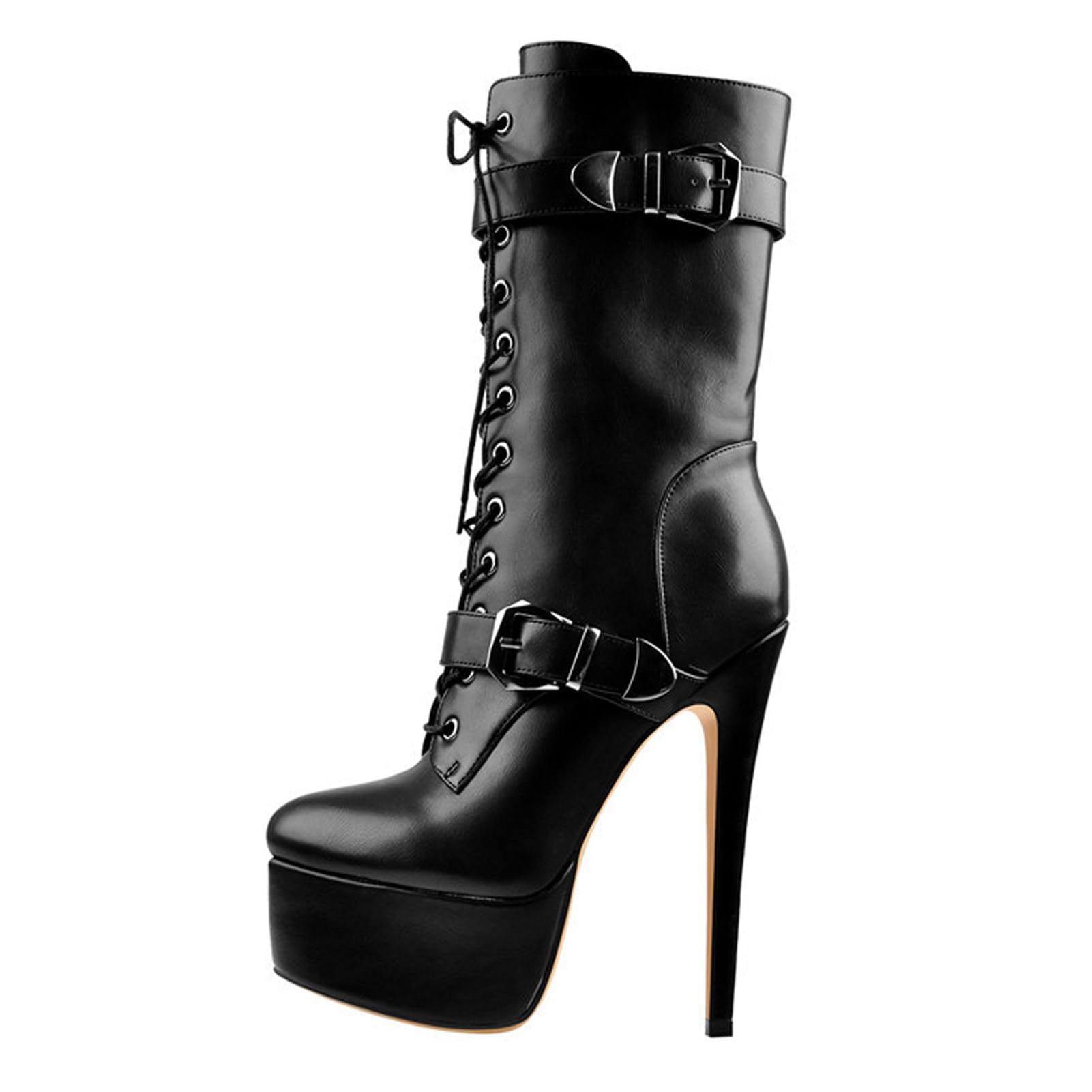 Boutines confortables talons aiguilles ultra hauts chic