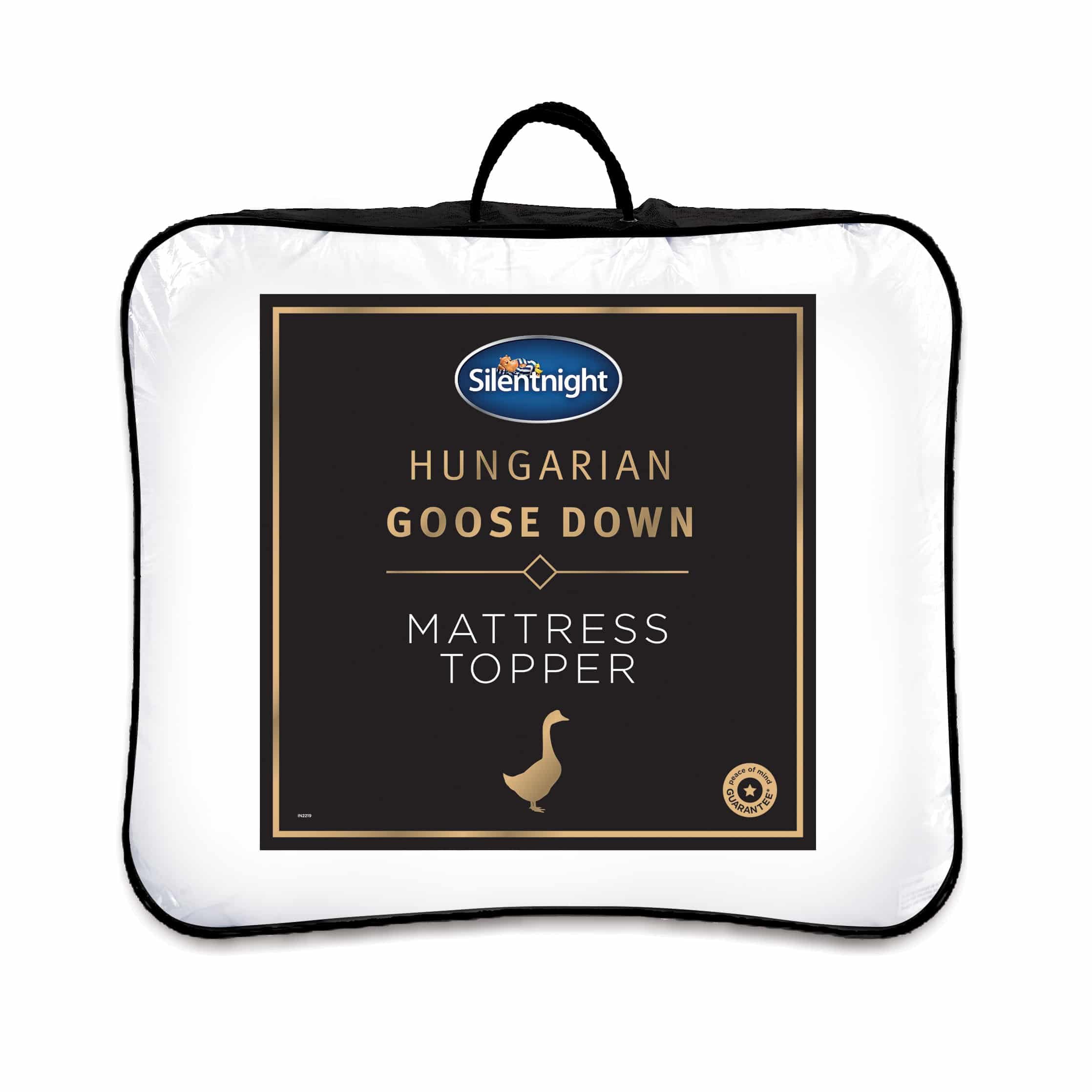 Silentnight Goose Feather and Down Mattress Topper Super King Bed - Luxury Hotel Quality T...