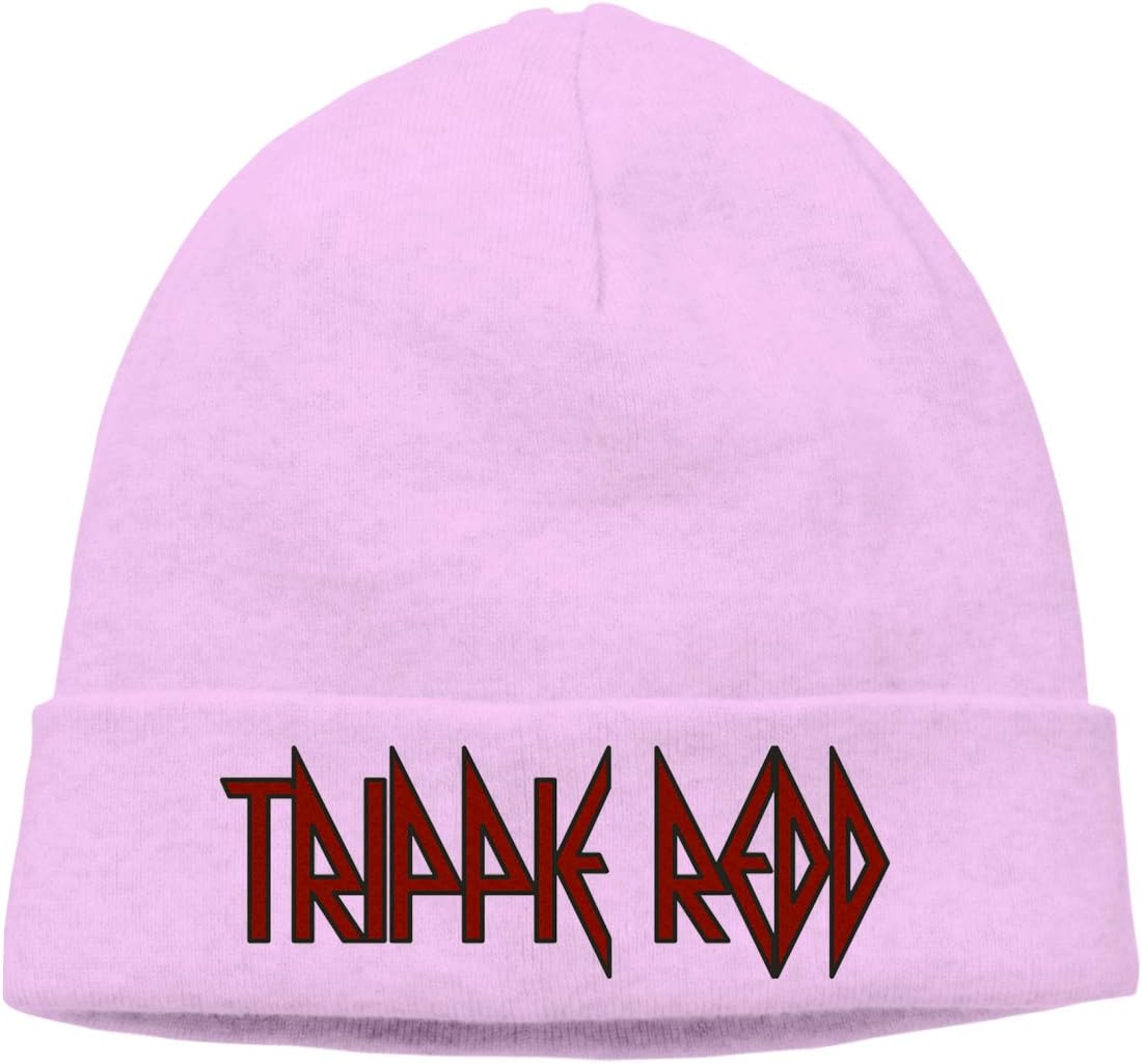 Hedging Cap Trippie Redd Knit Hats Beanies Thin Neutral Beanie Hat Ear Protector Soft Stretch Warm Black