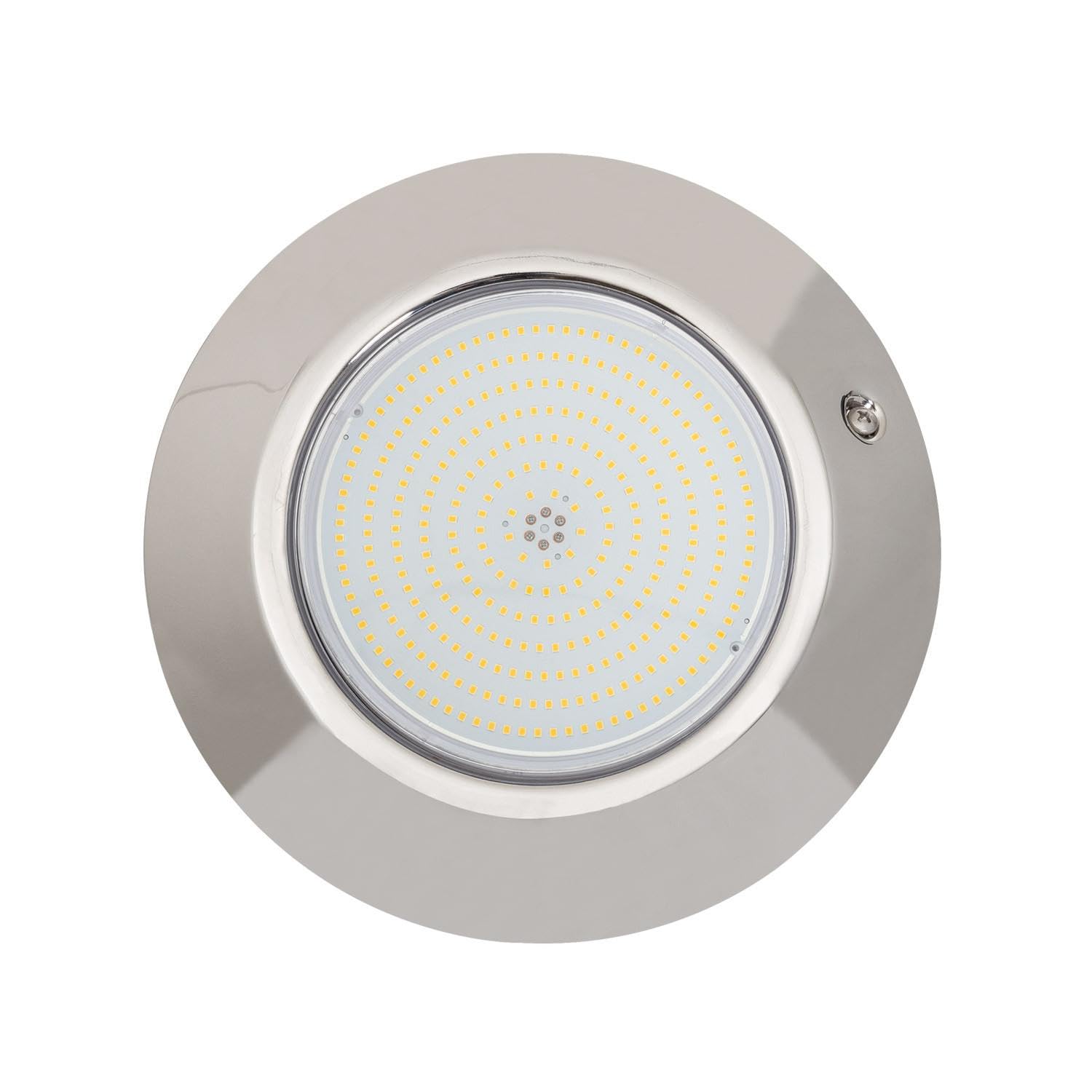 LEDKIA Foco Piscina Superficie LED Sumergible 3000K 12V AC/DC IP68 Acero In