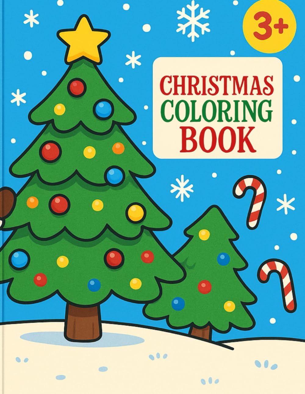 Christmas Educational Coloring Book: Fun Holiday Coloring Pages for Toddlers and Preschoolers