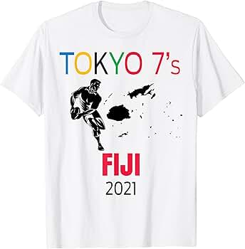 Amazon.com: Tokyo 7's Rugby Fiji Sevens Rugby T-Shirt