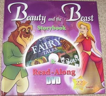 Hardcover Beauty and the Beast Storybook & Read Along DVD Book