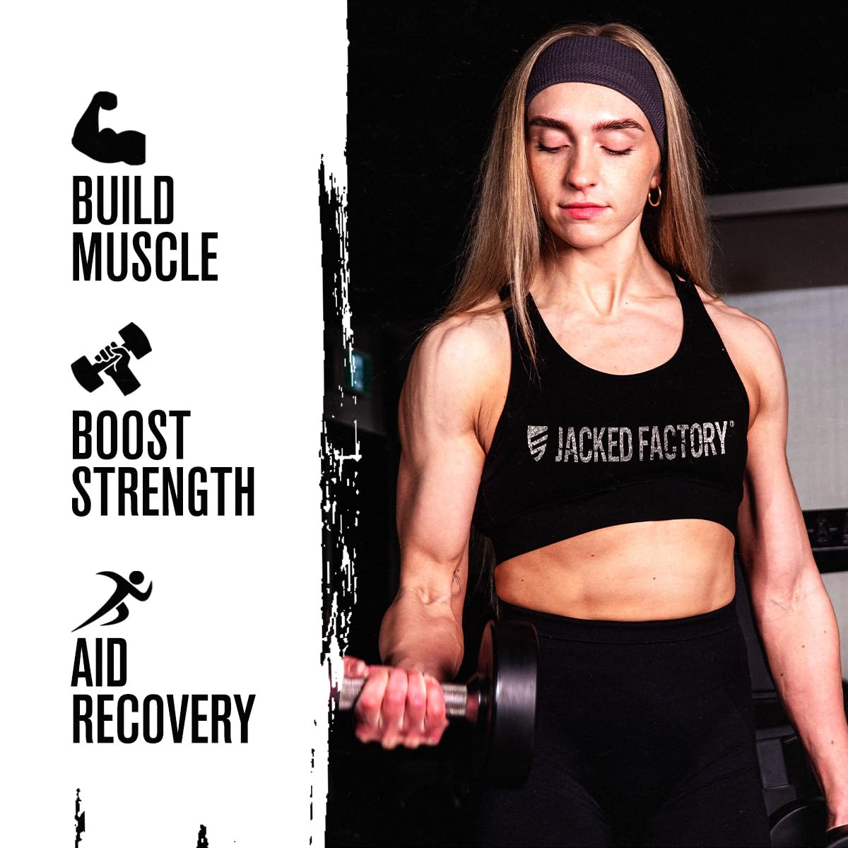 Jacked Factory Creatine HCl Capsules - CON CRET Creatine Pills 750mg - Lean Muscle Growth & Recovery, Boost Strength & Endurance, No Bloating or Cramps - 120 Capsules — Amazon image 3