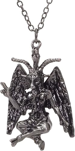 BOTEGA - Figura exclusiva de Baphomet Satánico Pagano Demonio Oculto Cabra de Mendes