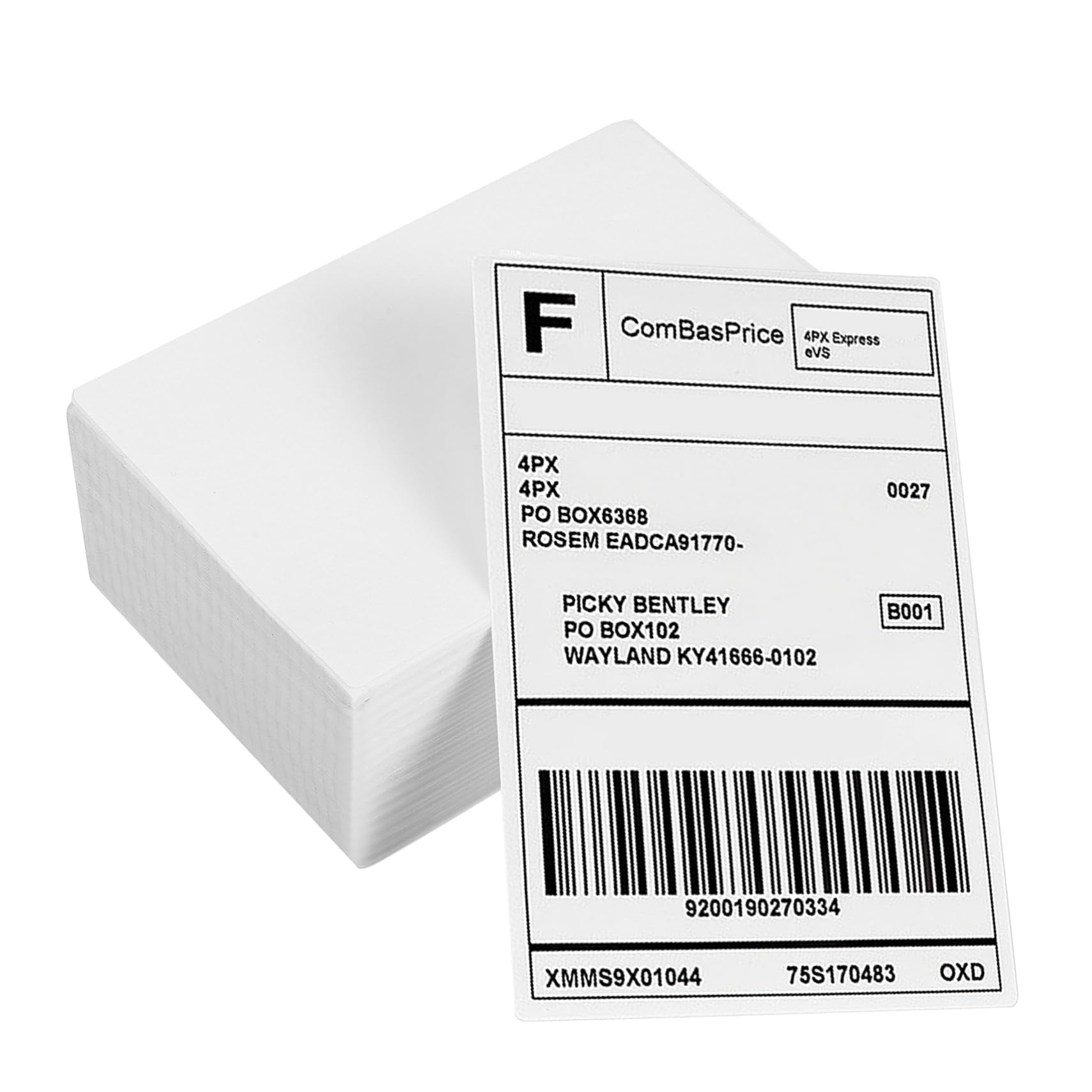 Etichette Termiche Autoadesive per Spedizione 100x150mm 500 Pz Etichette per Stampa Termica Diretta per Pacchi e Ufficio