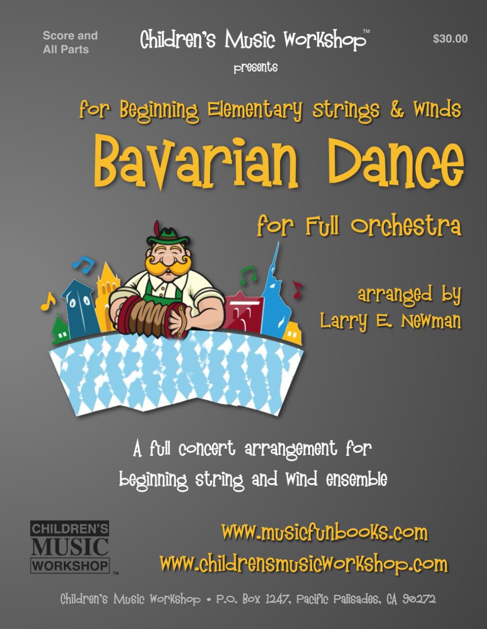Bavarian Dance: A full concert arrangement for beginning string and wind ensemble (Beginning Elementary Full Orchestra Series)      Paperback – March 3, 2020