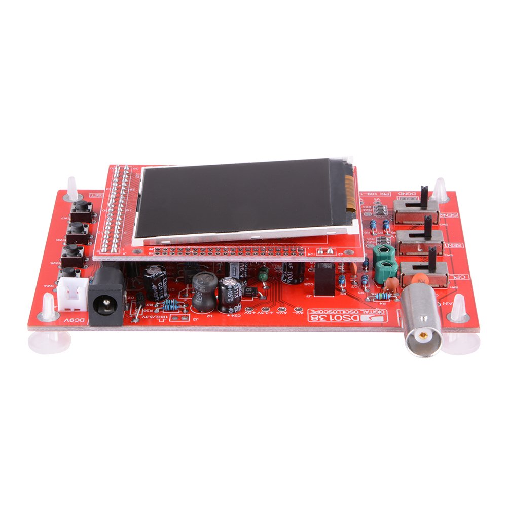 Oscilloscopio Digitale DSO138 2,4 TFT - 1Msps Con Sonda, Larghezza Oscilloscopio Digitale DSO138 2,4 TFT - 1Msps Con Sonda, Larghezza