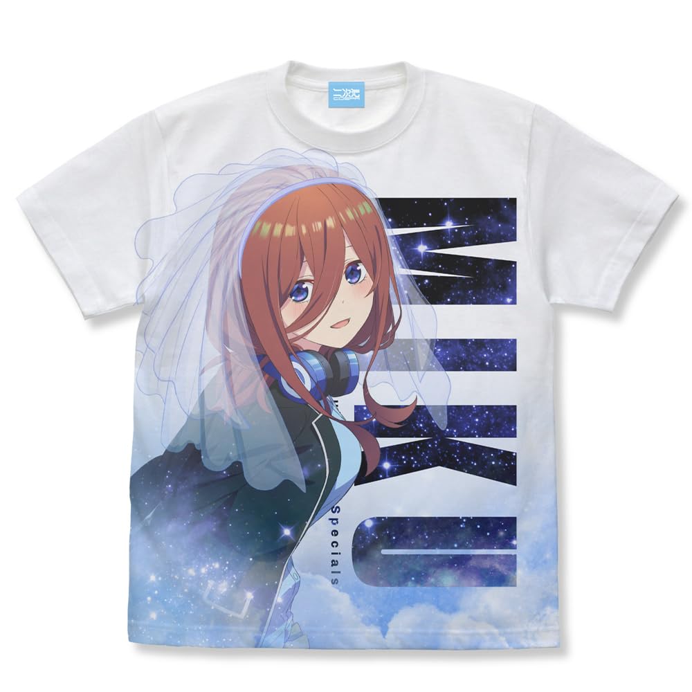 新品未開封 五等分の花嫁∫∫ 中野三玖 FIVE Tシャツ ホワイト サイズL TS0580050_c000_a001_sm.jpg