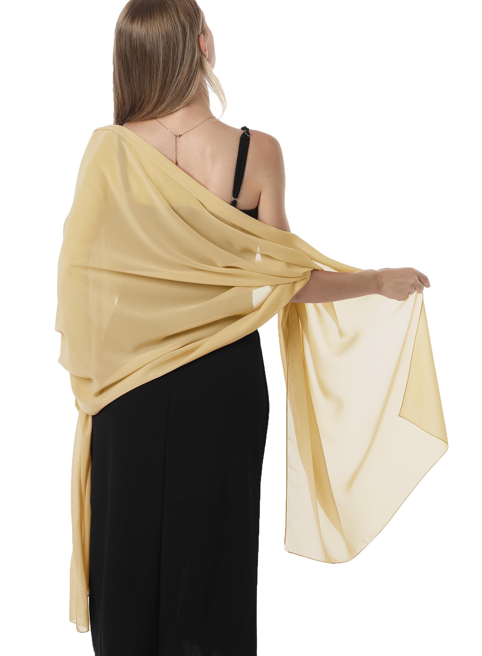 womens Chiffon-shawl001 Classic