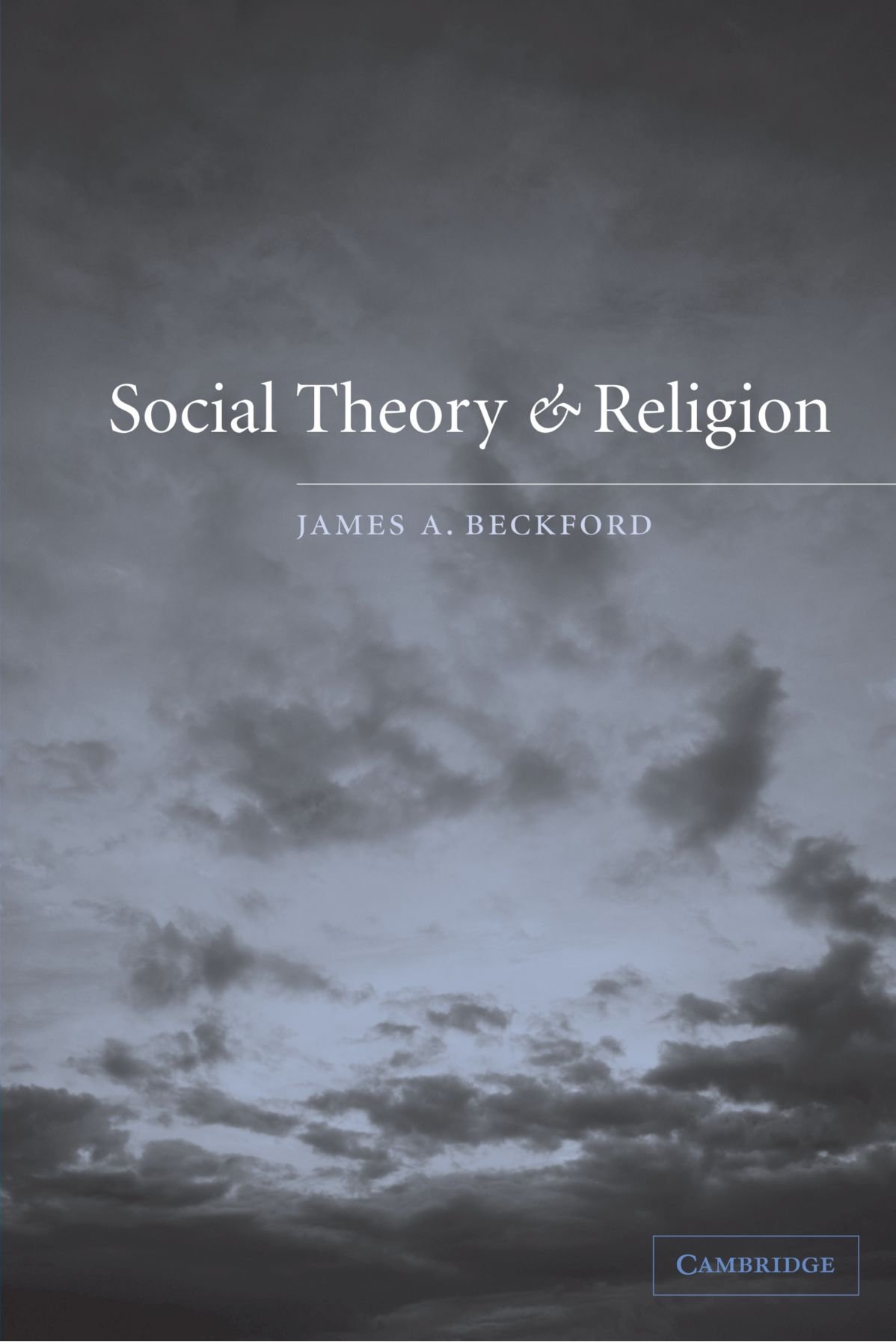 Social Theory and Religion Beckford Paperback Cambridge University Press