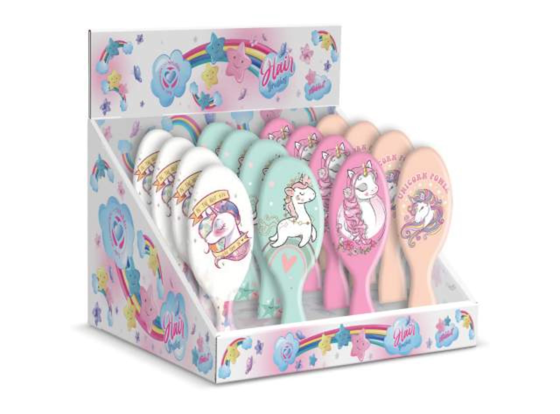 Spazzola Capelli Unicorno Ovale 1 Pezzo