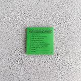 Mrs. D's Corner Completed with The Following Accommodations Sticky Notes – Document IEP Supports During Lessons or Activities – 2"x2" Pad with 50 Sheets – Quick Data Collection Tool for Teachers