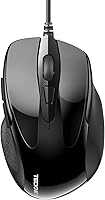 Vista 1 de TECKNET USB Wired Mouse, 6-Button Corded Computer Mouse with 4 Adjustable DPI, Optical Computer Mice with Ergonomic Design and 5FT Cord for Laptop